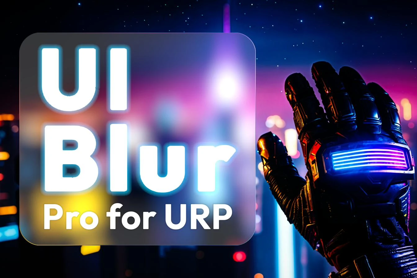 UI Blur Pro for URP key art